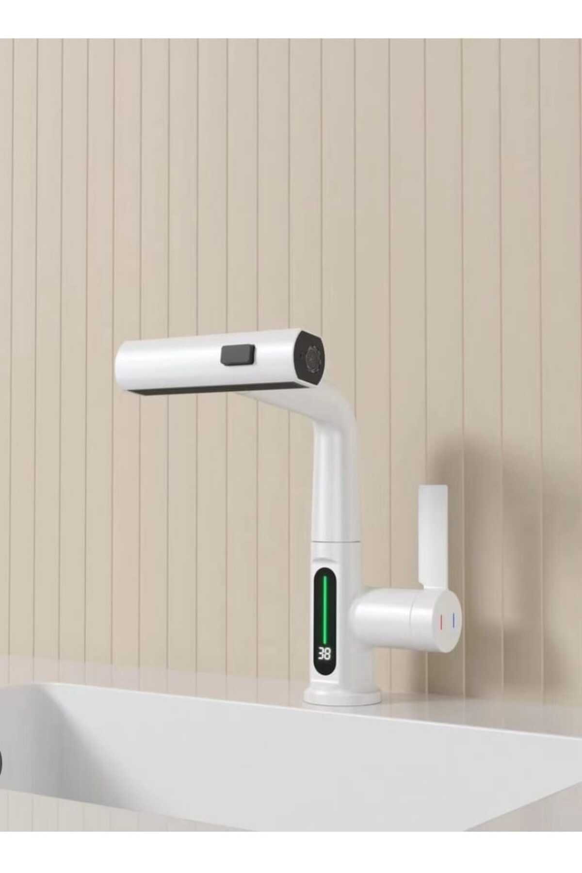 Elektronik Akıllı Dijital Göstergeli Musluk Seti