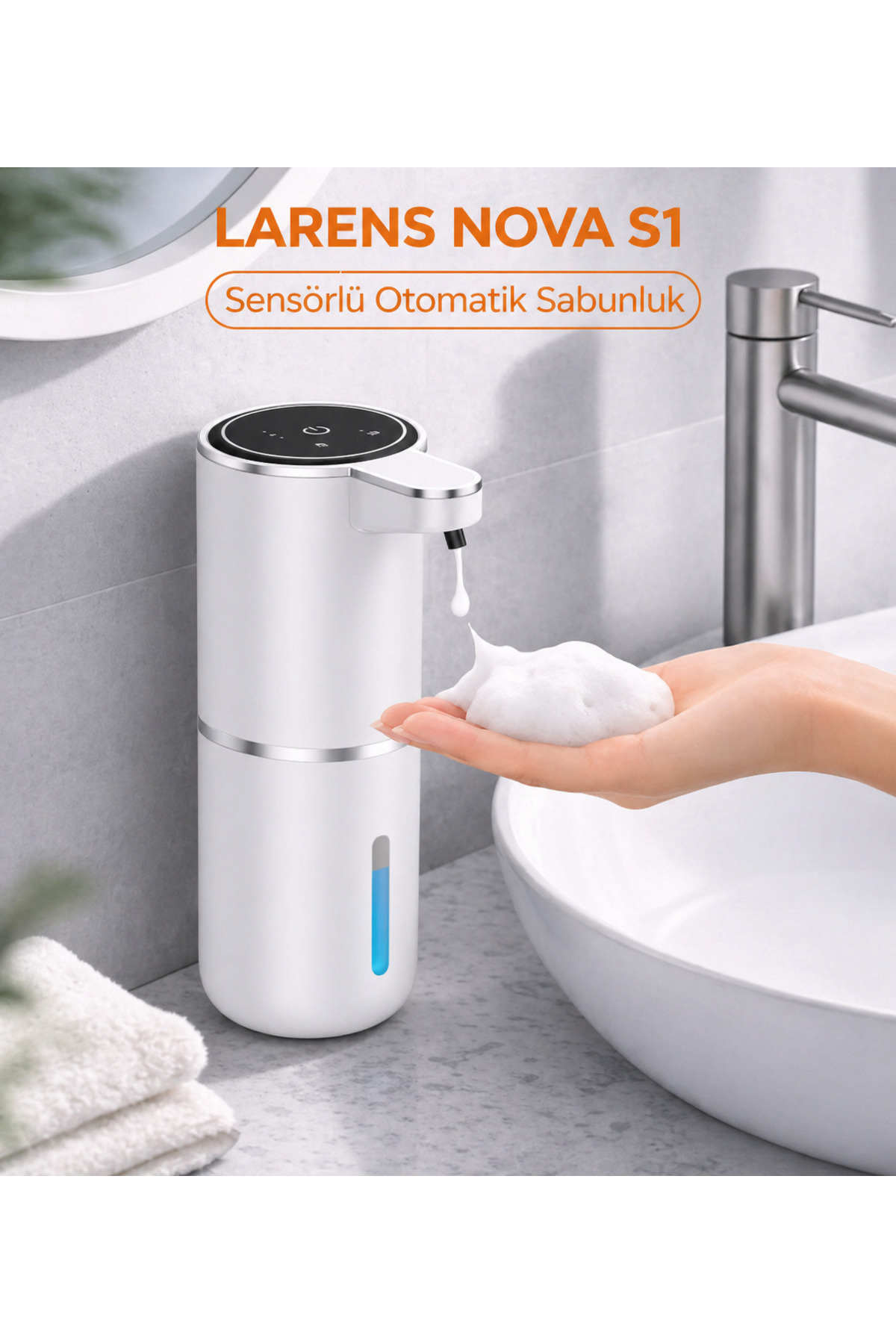 Nova S1 Akıllı Sensörlü Sabunluk
