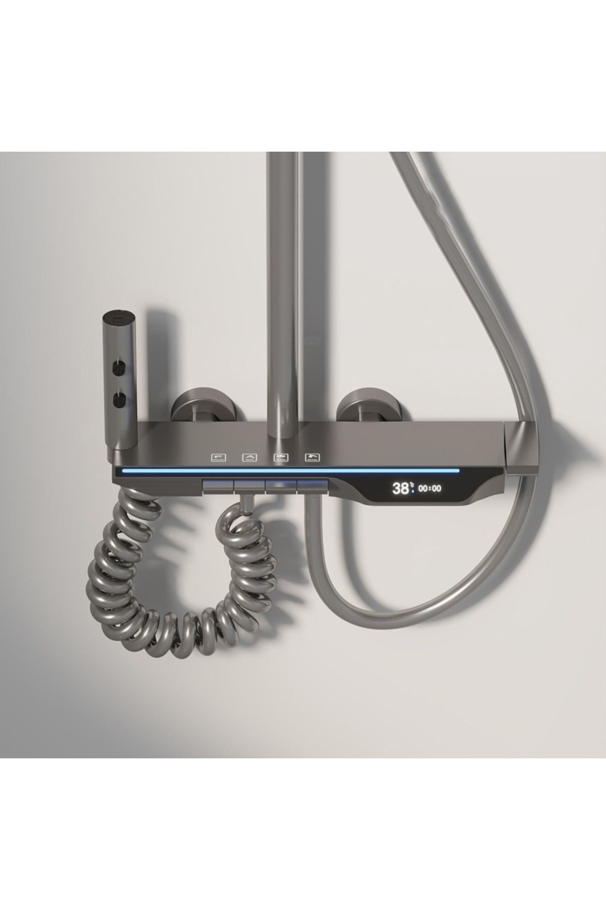 Hydora Işıklı Lüks Duş Seti